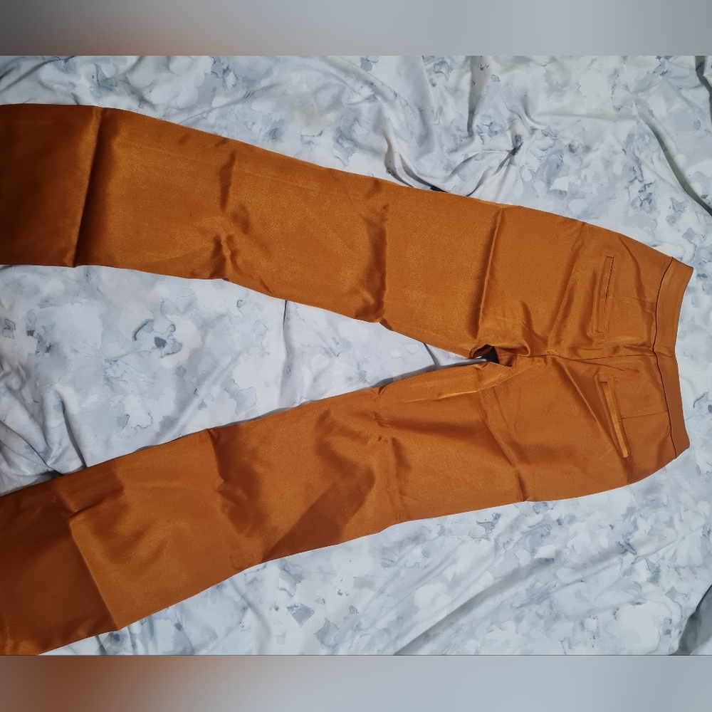 Hilary MacMillan Cognac pants size 2